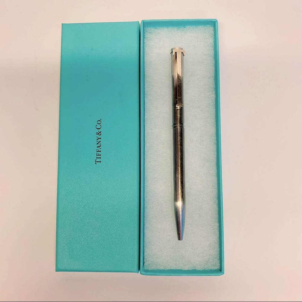 Tiffany 925 sterling silver pen T clip